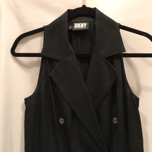 DKNY Double Breasted Wrap Dress - Picture 2 of 4